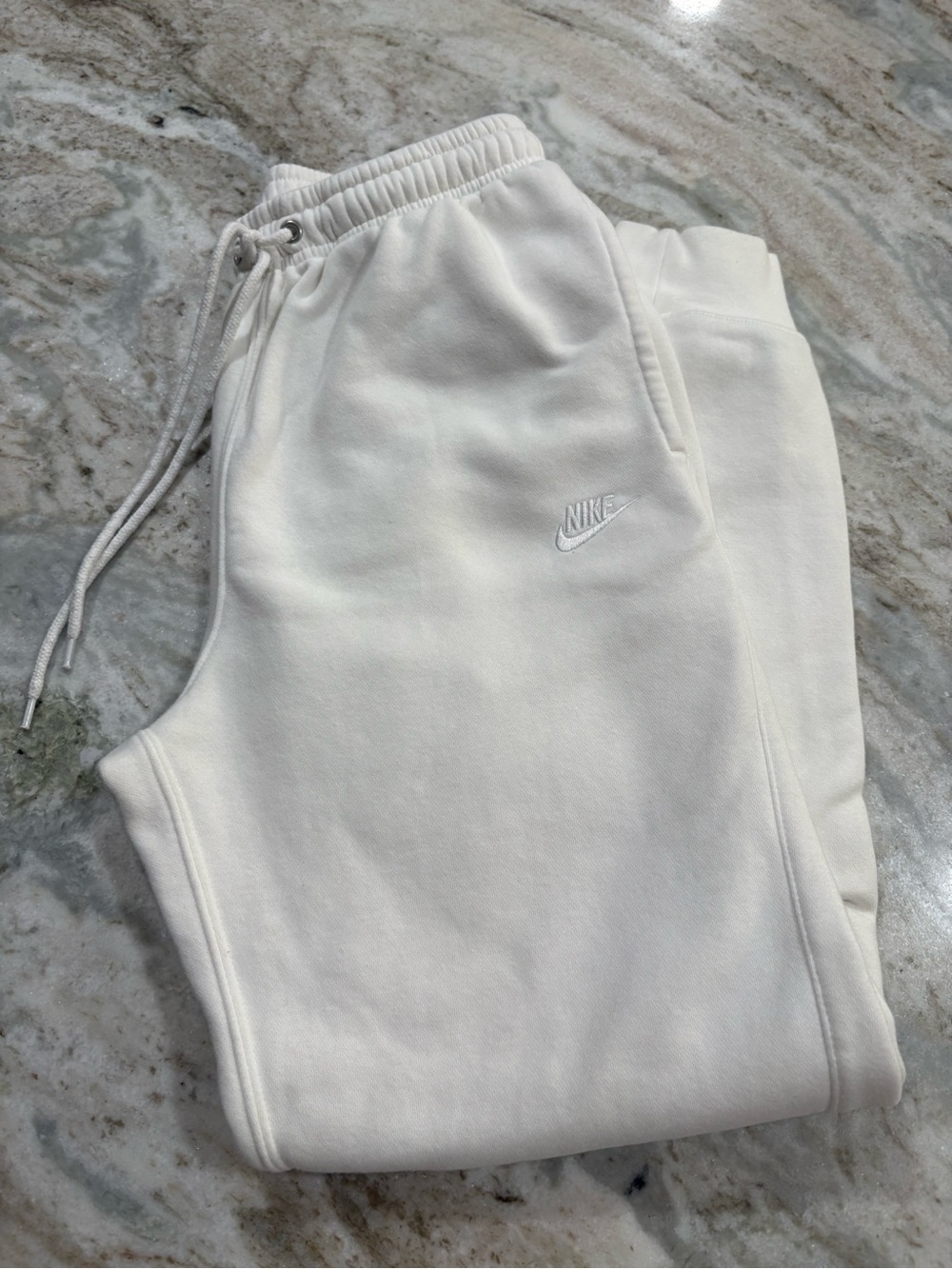 Nike White Men's Joggers